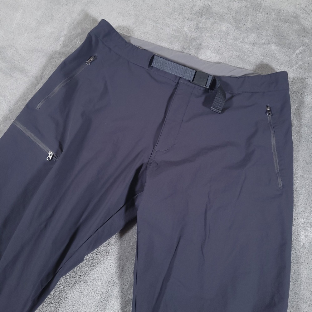 Rab Pants Men 38x32 Gray Vector Pants Hiking Trekking Outdoor Technical Gorpcore